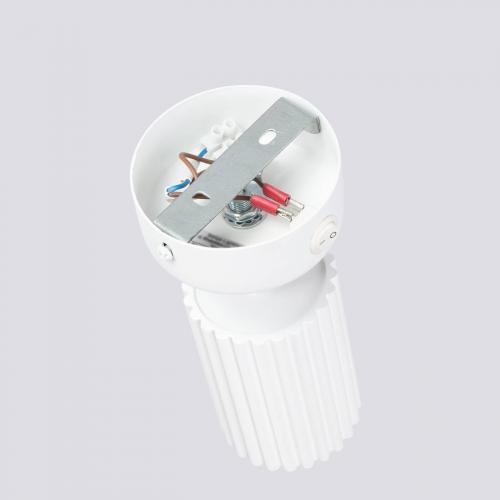 SOLLUX - White wall lamp KARBON with switch 10W GU10 SL.1541