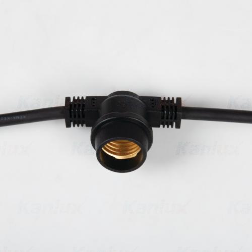 KANLUX - String lights E27 5pcs. 5m. GRL 6M5E27-B - 35750