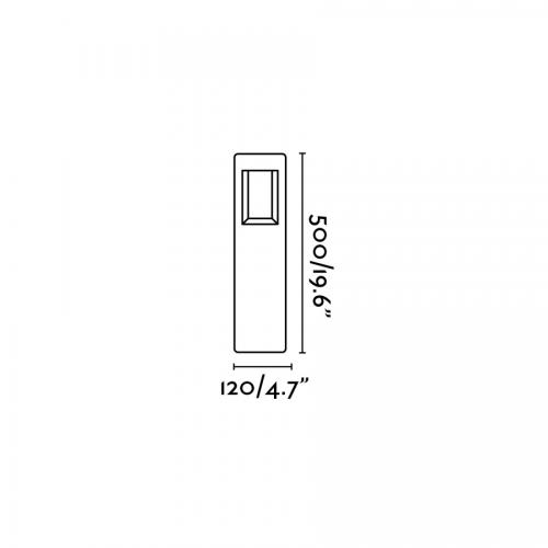 FARO - Градинска лампа IP54 NAYA LED 71199