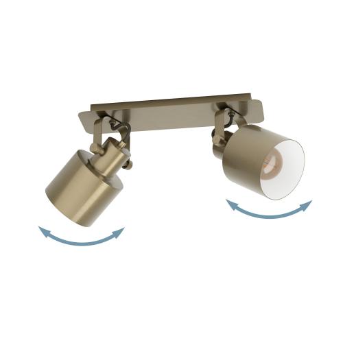 EGLO - spot luminaire 43818 SOUTHERY E27, 2x40W