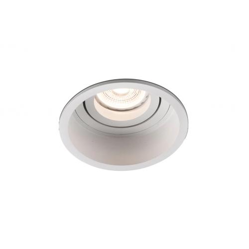 FARO - HYDE White orientable round recessed lamp IP 44  Ref.40118