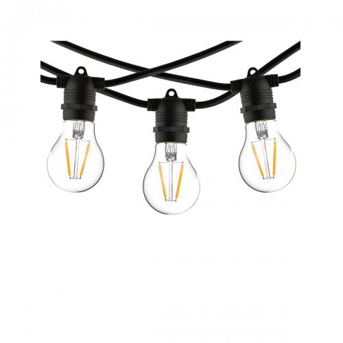 NOWODVORSKI - Градински гирлянд 7872 FESTOON LIGHTS 15XE27, 9M, IP65 