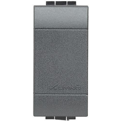 BTICINO - L4950 Blank plate 1 module anthracite