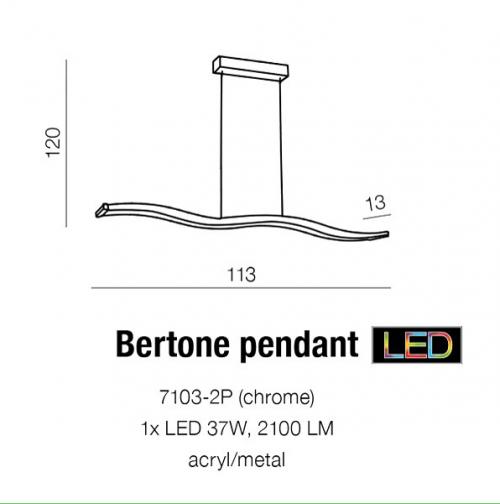 AZZARDO - BERTONE Model 7103-2P 