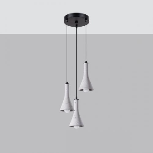 SOLLUX - Pendant lamp  SL.1226 REA 3P 3x12W 3xE14