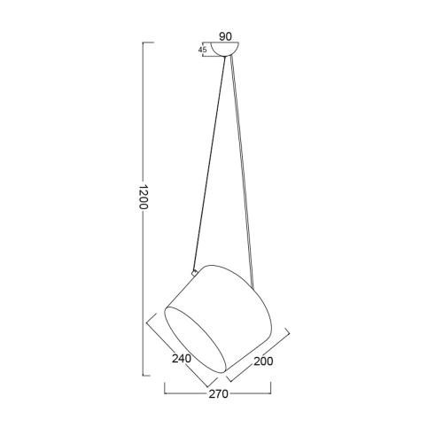 ACA LIGHTING -  STYLE  OD8002WH