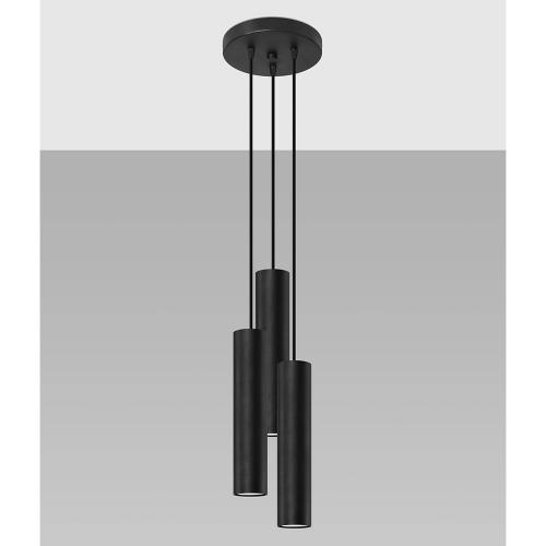SOLLUX - Pendant LAGOS 3P SL.1079 black