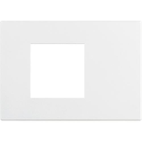 BTICINO - HW4819AW Cover plate Axolute Air 2 modules - opaque white - painteable