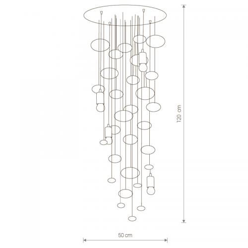 NOWODVORSKI - ceiling luminaire SALVA H 6846
