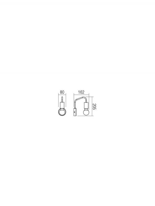 SMARTER - аплик  YAK 01-1667  E27, 1 x max. 42W 