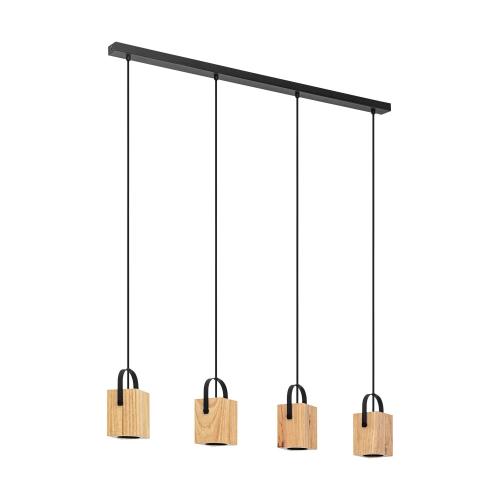 EGLO - pendant luminaire AYLES 43748 GU10, 4X3W