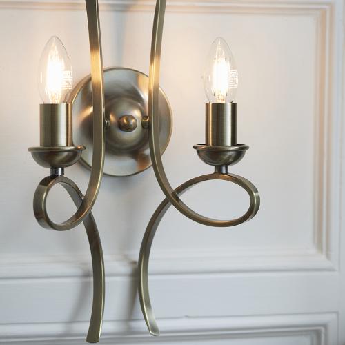 INTERIORS 1900 - аплик PENN   CA7W2BB   E14, 2x40W