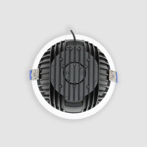 POLARIS LIGHTING - LED ЛУНА за вграждане HELIOS кръгла TRIAC DIM Ø220/H98mm 30W 4000K 2400lm 80° бяла 1043-30T