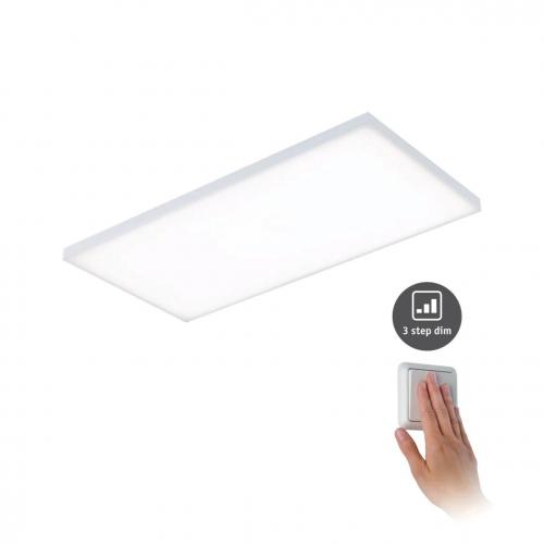 PAULMANN - 79823  LED Panel 3-Step-Dim Velora square 595x295mm◼26W◼2550lm◼3000K◼dimmable✴White matt