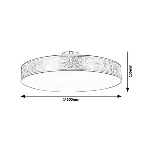RABALUX - ceiling luminaire  HELIOS 5689