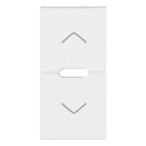 VIMAR - 19755.2.B - 2 half buttons 1M arrows symbol white
