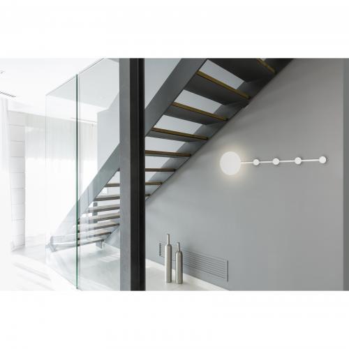 FARO - HAN LED White wall lamp/coat rack Ref.01000