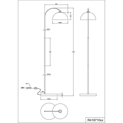 TRIO - SIERRA – R41871032 excl. 1x E27 · max. 10W