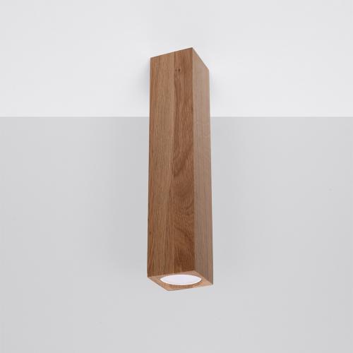 SOLLUX - Downlight for surface mounting KEKE 30 oak SL.1041