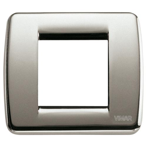 VIMAR - 17093.34 - IDEA Rondò Рамка 2М немски стандарт Brushed nickel