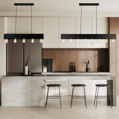 SEARCHLIGHT - Pendant   51607-8BK   Piano ⚡8 х HALOGEN 60W⚡E27