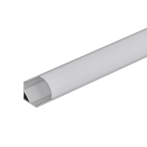 ULTRALUX - APK304 Алуминиев профил за LED лента, за открит монтаж, ъглов, 3м