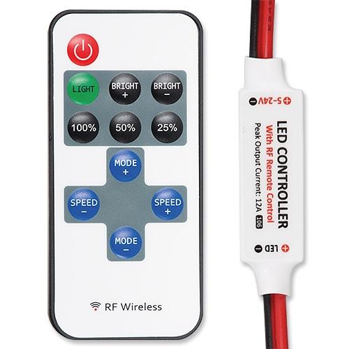 ULTRALUX - SCRFC5A RF MINI CONTROLLER FOR SINGLE COLOUR LED LIGHT