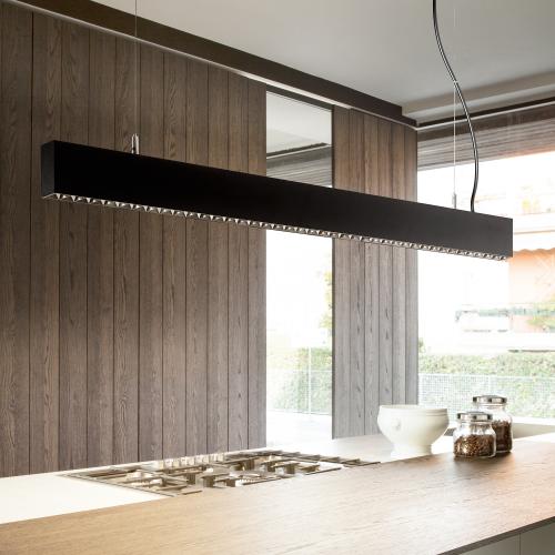 IDEAL LUX - 267142 STEEL ACCENT BK 3000K