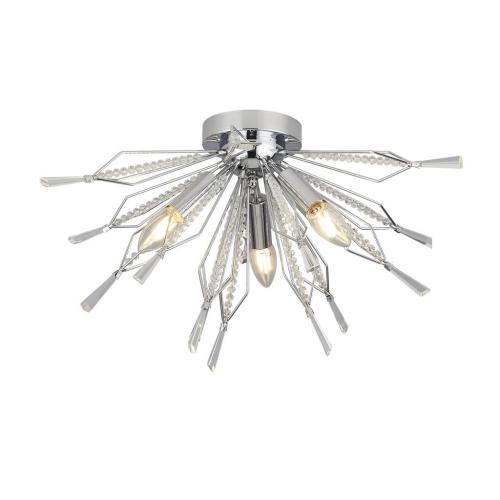 SEARCHLIGHT - Плафон STARBURST 8633-3CC Е14 3x40W