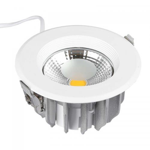 V-TAC - 30W LED COB Downlight Reflector A++ Round 3000K SKU: 211276 VT-26301