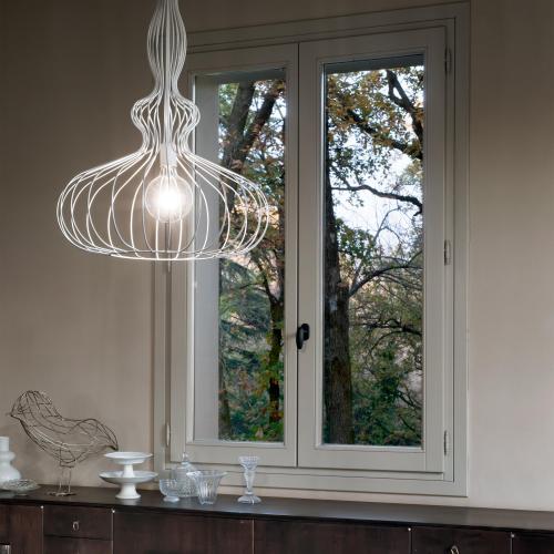 IDEAL LUX - Пендел  CLARISSA SP1 BIANCO 220604