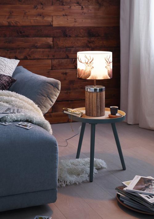 EGLO - Настолна лампа 49795 THORNHILL E27, 60W