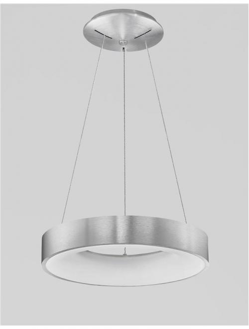 NOVA LUCE - pendant luminaire  RANDO THIN 9453434 LED 30W, 1950Lm, 3000K, IP20 D: 38 H: 120 cm