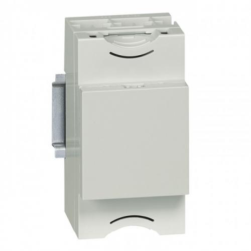 LEGRAND - Special modular support for rail - Arteor/Mosaic 2-modules mechanisms - 2.5 modules 412950