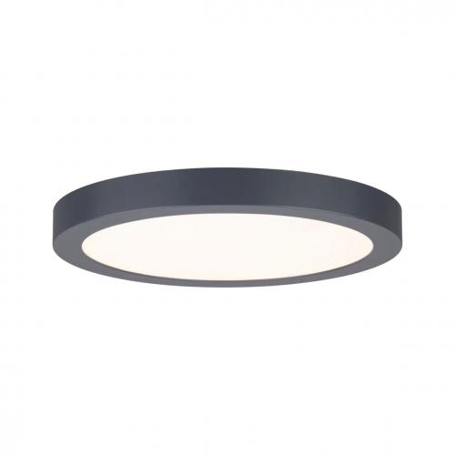 PAULMANN - 70988  LED Panel Abia round 300mm ◾22W ◾2200lm ◾2700K✴ Dark Grey