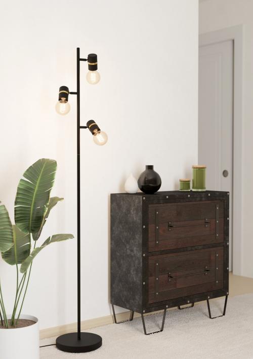 EGLO - floor luminaire LURONE 900179 E27, 3X10W