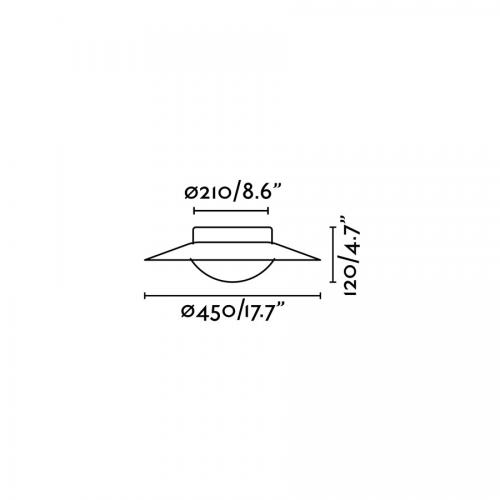 FARO - Плафон  SIDE LED 62147