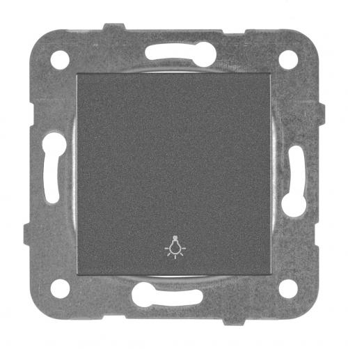 PANASONIC - One-way Push Button WKTT00162DG‐EU1 Darkgrey 