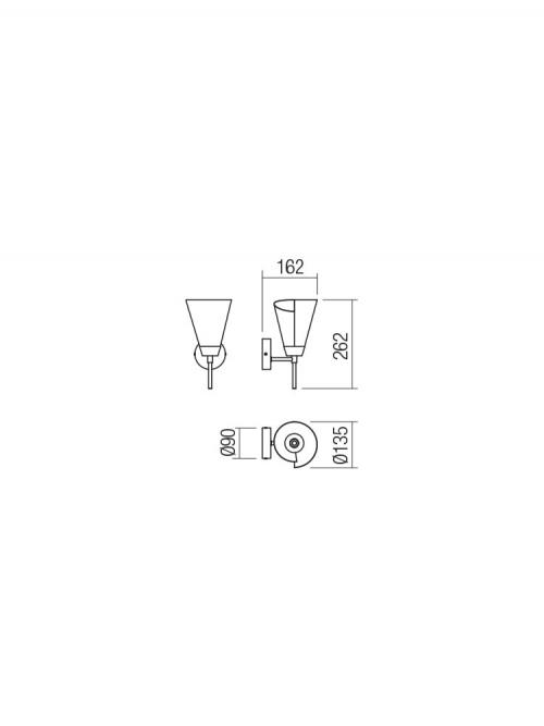 SMARTER - wall luminaire  INDUA  01-2192 E27, 42W