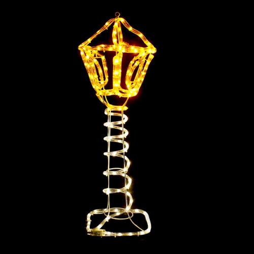 ACA LIGHTING - ROPE LIGHT MOTIFS 168 LED STRING LIGHTS , YELLOW AND WARM  LIGHT, IP44, XPOSTLEDWWY80