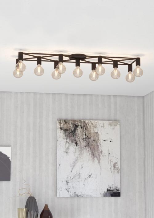EGLO - ceiling luminaire  SPEKE 43722 E27, 11x40W