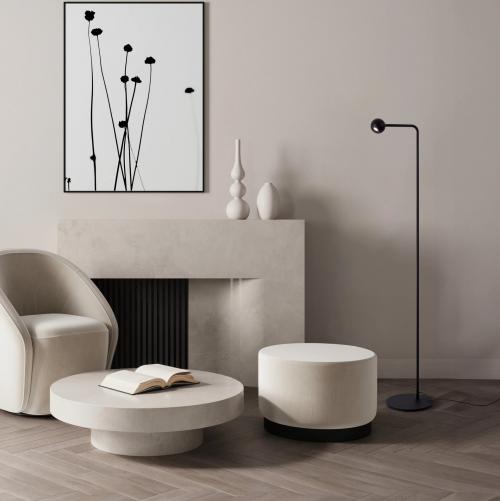 NOVA LUCE - Лампион  Д:26, Ш:21, В:126 см. / Кабел:250 см.   9540254  SFERA ⚡ LED 6W ⚡ 392 Lm ⚡ 3000К ⚡ CRI>80 ⚡ 220-240V ⚡ IP20 ✴ Черен