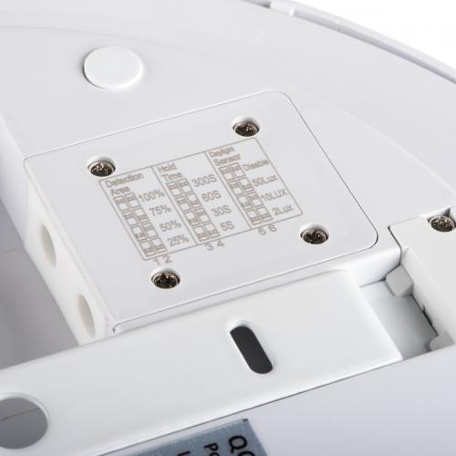 KANLUX - Ceiling-mounted LED light fitting ORTE with a motion sensor 18W 4000K 1600lm 120° IP54 29162