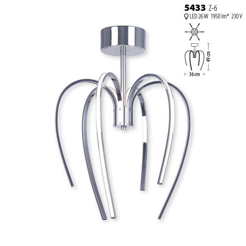 LIS LIGHTING - Tulip 5433 Z-6