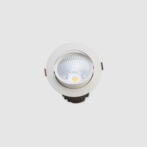 POLARIS LIGHTING - LED DOWNLIGHT TORPEDO AJ Ø140/H115mm 20W 3000K 2000lm 30° White 1046-20