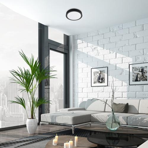 RABALUX - Plafond with a dimmer, remote control and motion sensor FOSTER LED RGB 28W 2700–5000K 3283