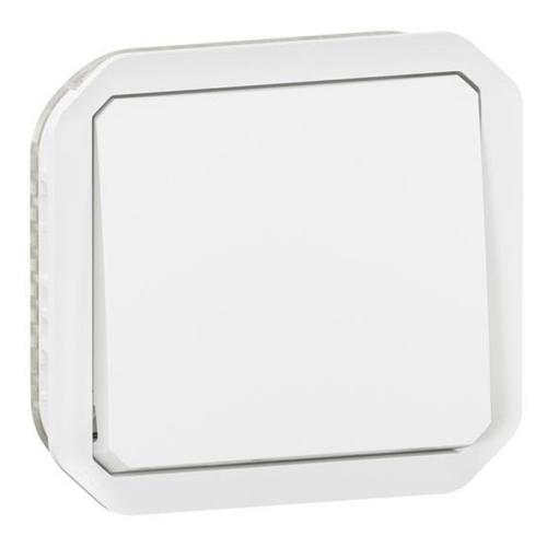 LEGRAND - 2-way switch mechanism color White IP55 Plexo New 69611L
