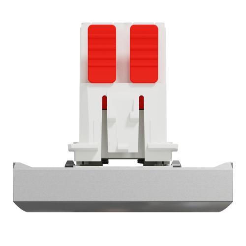 SCHNEIDER ELECTRIC - NU320230 New Unica - Intermediate switch 10A screwless 2modules aluminium