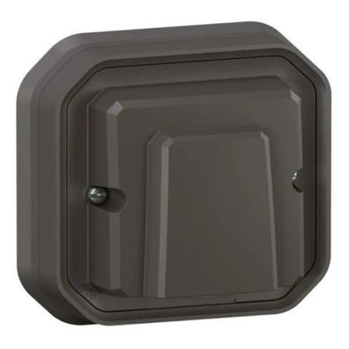 LEGRAND - Cable outlet 16a monobloc for flush mounting color Anthracite IP55 Plexo New 69878L