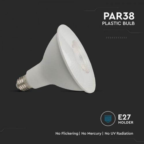 V-TAC - LED Крушка SAMSUNG Чип 12.8W E27 PAR38 6500K SKU: 21152